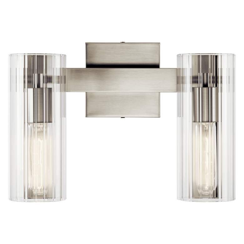 Image 5 Jemsa 13.75 Inch 2 Light Vanity in Brushed Nickel more views