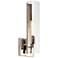 Jemsa 14 Inch 1 Light Wall Sconce in Polished Nickel