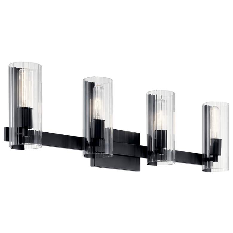 Image 1 Jemsa 32 Inch 4 Light Vanity in Black