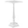 Jena White Accent Table