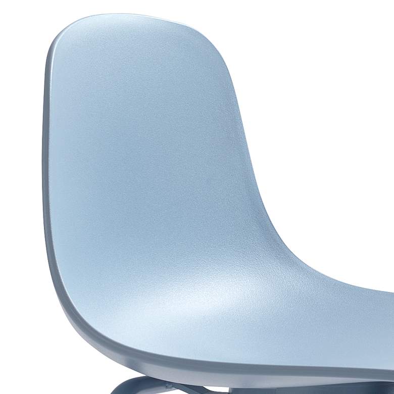 Image 2 Jenna Dusty Blue Plastic Counter Stools Set of 2 more views