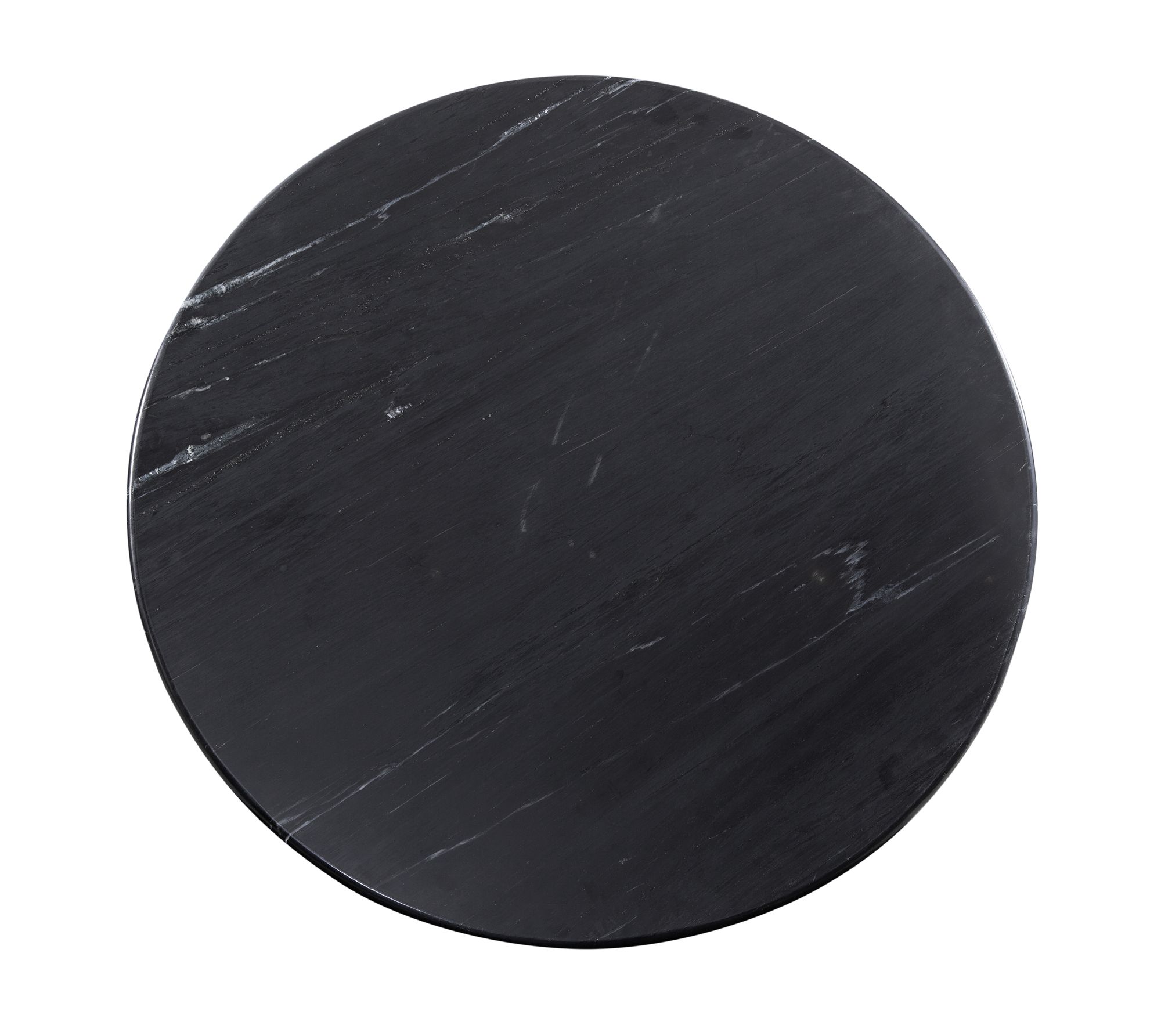 Image 2 Jennings 44 " Wide Round Cocktail Table Brown, Black more views