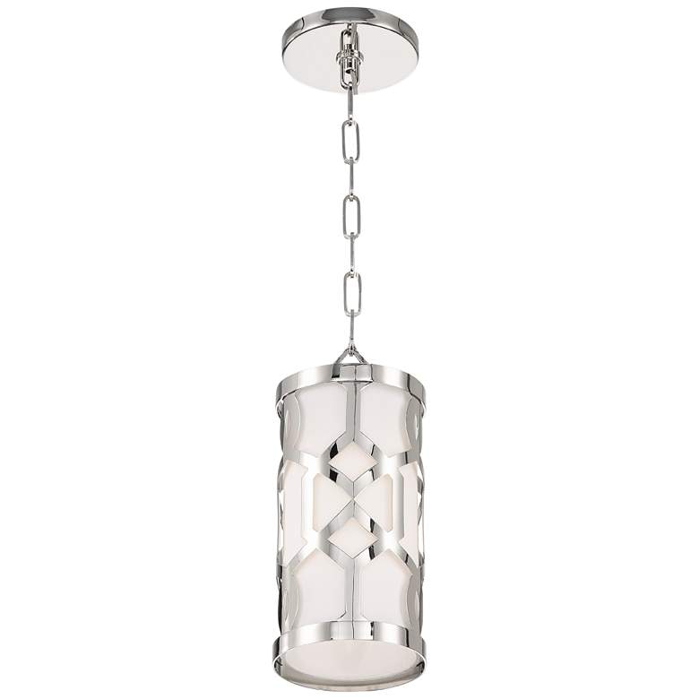 Image 6 Jennings Collection 6 1/4" Wide Polished Nickel Mini Pendant more views