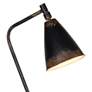 Jennings Rustic Black Modern Tripod Floor Lamp