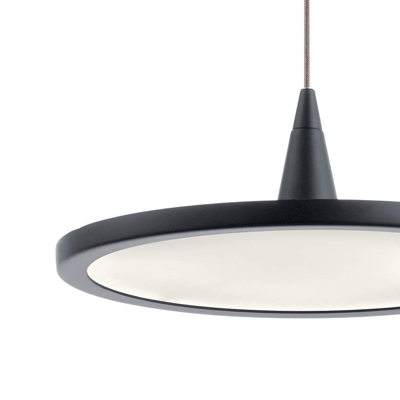 Image 2 Jeno 9" Pendant Matte Black more views