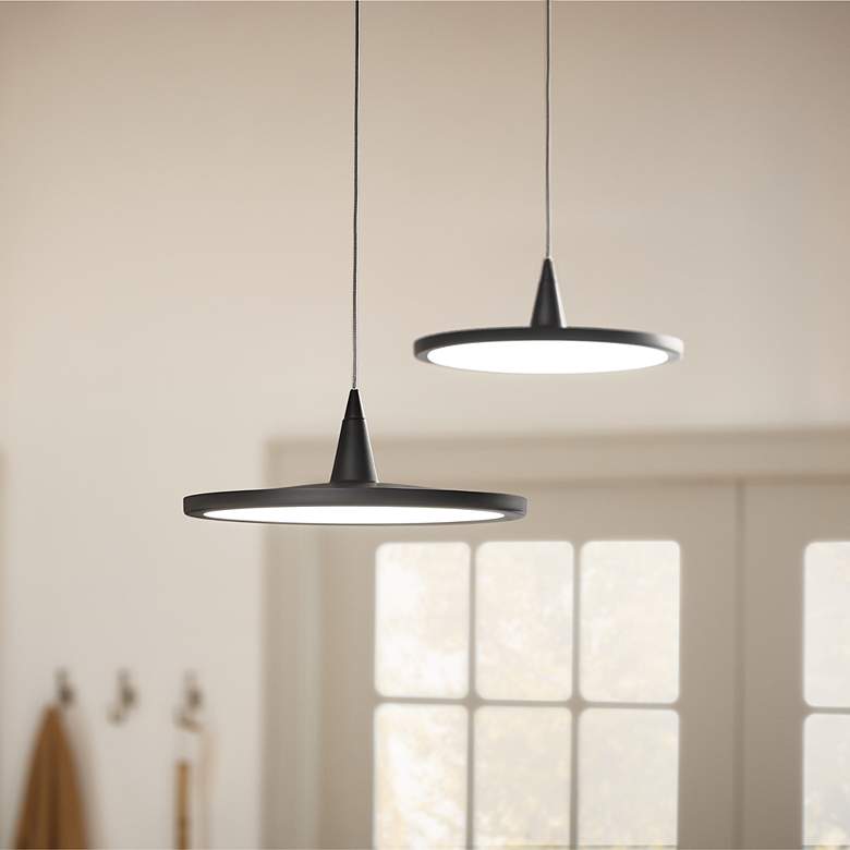 Image 5 Jeno 9" Pendant Matte Black more views