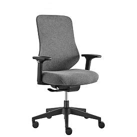 Image3 of Jeppe Gray Fabric Adjustable Office Chair more views