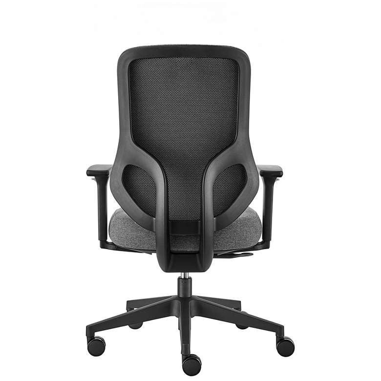 Image 5 Jeppe Gray Fabric Adjustable Office Chair more views
