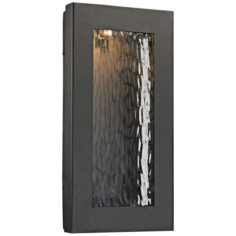 Image 1 Jeremy 16 inch High Matte Black LED Outdoor Wall Light