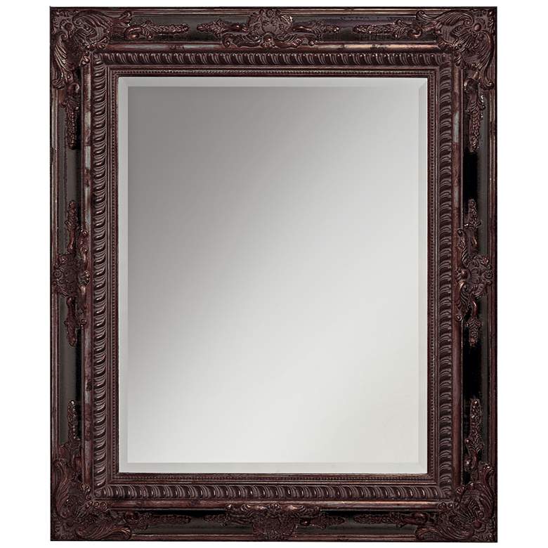 Image 1 Jerome Bronze and Black Details 37 inch High Wall Mirror