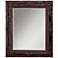 Jerome Bronze and Black Details 37" High Wall Mirror