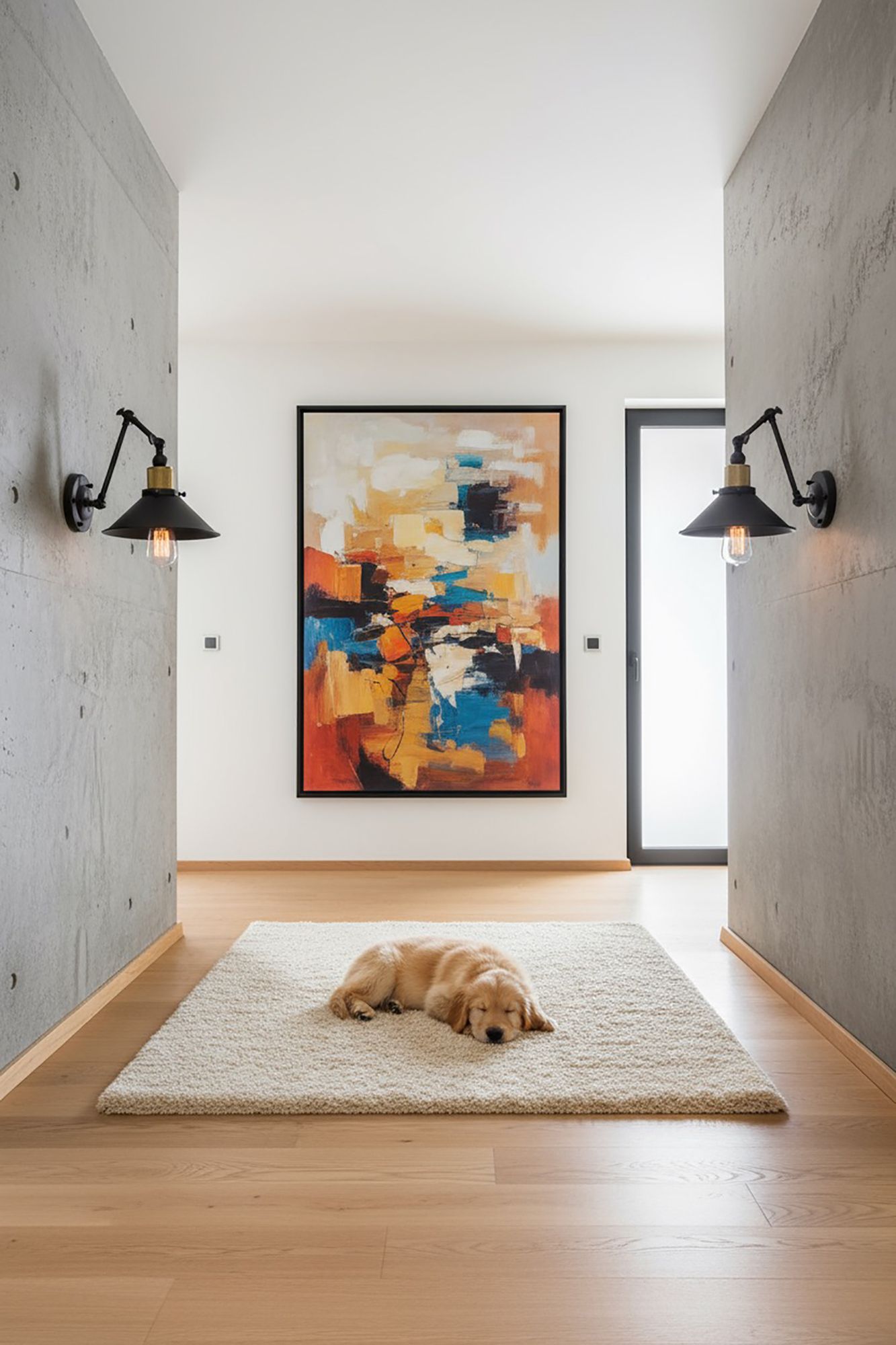 Image 2 Jersey 1-Light Vintage Brass Metal Wall Light more views