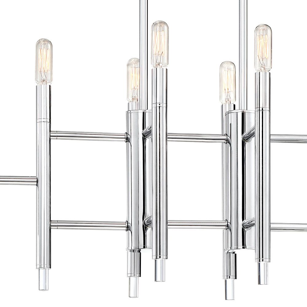 Image 2 Jesa 8 Light Linear Chandelier more views