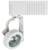 Jesco Mini Deco Series White Gimbal MR16 Halo Track Head
