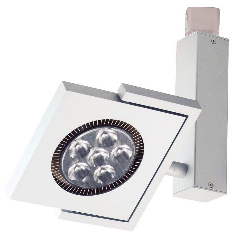 Image 1 Jesco Silver LED Square Lightolier System 6-Light Track Head