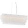 Jessa 33 1/2"W Crystal Beaded Kitchen Island Light Pendant