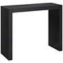 Jessa 50" Wide Gloss Black Bar Table