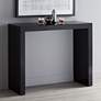 Thumbnail1 of Jessa 50" Wide Gloss Black Bar Table