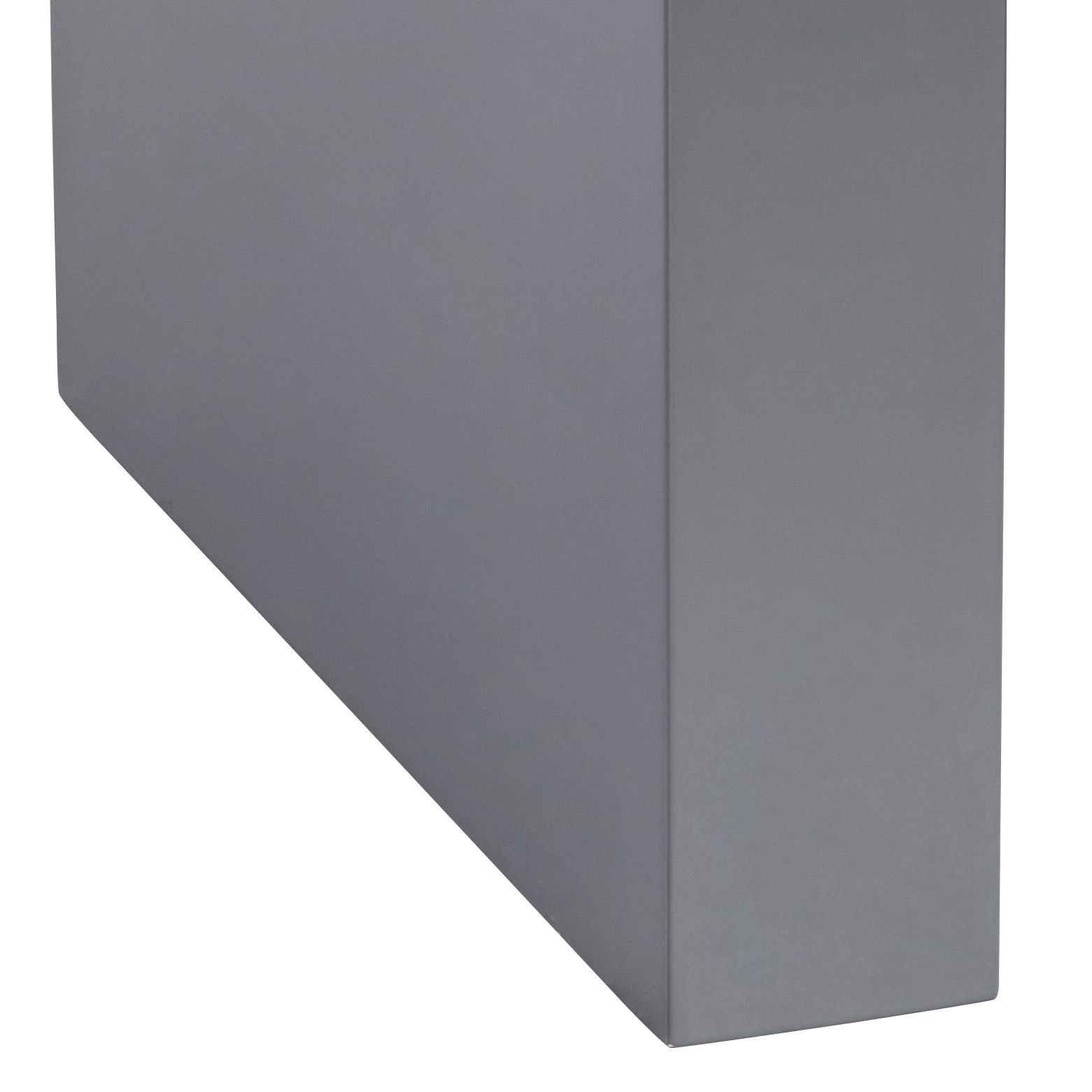 Image 5 Jessa 50" Wide Gloss Gray Finish Gathering or Bar Table more views