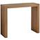 Jessa 50" Wide High-Gloss Gray Oak Finish Bar Table