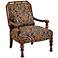 Jessel Multicolor Crest Upholstered Accent Armchair