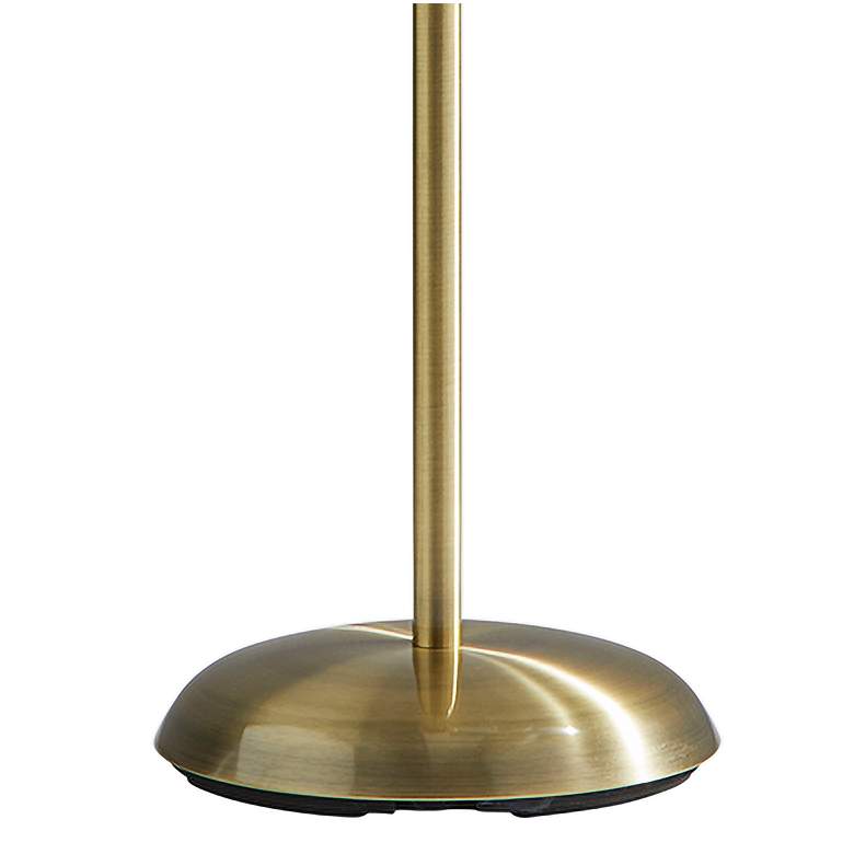 Image 4 Jessica Antique Brass Torchiere Floor Lamp more views