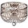 Jessica McClintock Home Lucero 16" Wide Gold Ceiling Light