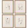 1_Jete I 16"W x 18"H Framed Art Set of 4