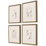 2_Jete I 16"W x 18"H Framed Art Set of 4 more views