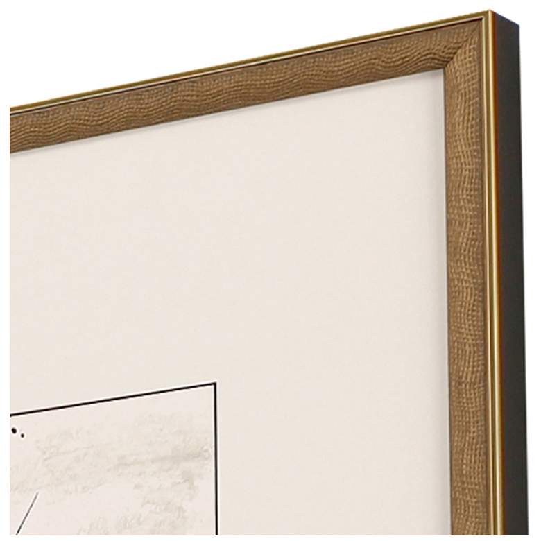 Image 3 Jete I 16"W x 18"H Framed Art Set of 4 more views