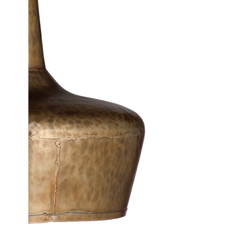 Image 2 Jets 15" Wide Pendant Lamp Brass more views