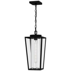 Jett 1-Light Matte Black Mini Pendant