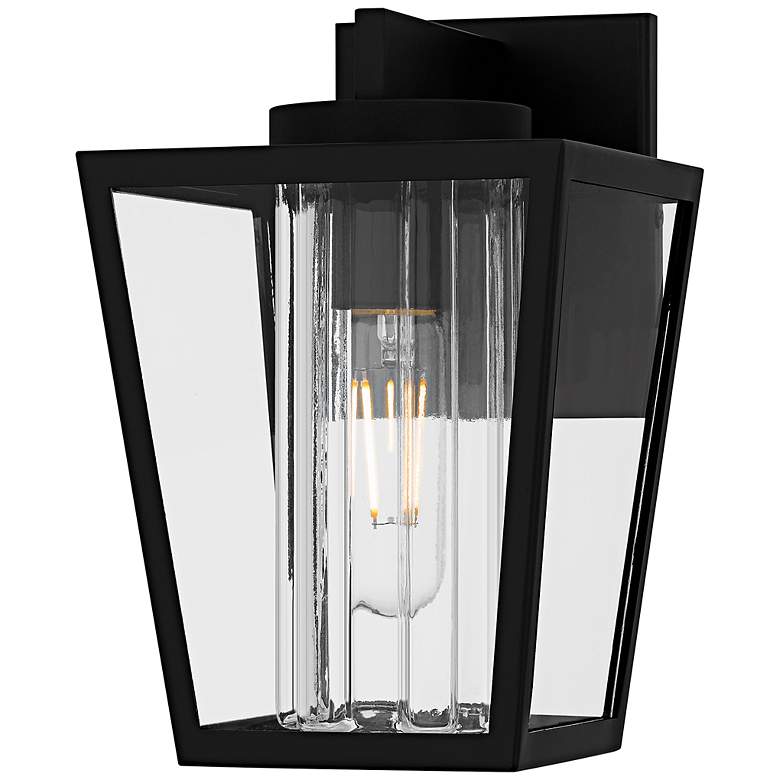 Image 1 Jett 1-Light Matte Black Outdoor Wall Lantern