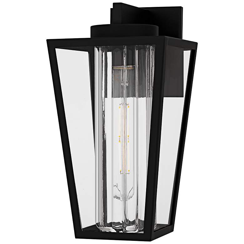 Image 1 Jett 1-Light Matte Black Outdoor Wall Lantern