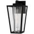 Jett 1-Light Matte Black Outdoor Wall Lantern