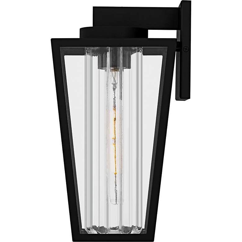 Image 4 Jett 1-Light Matte Black Outdoor Wall Lantern more views
