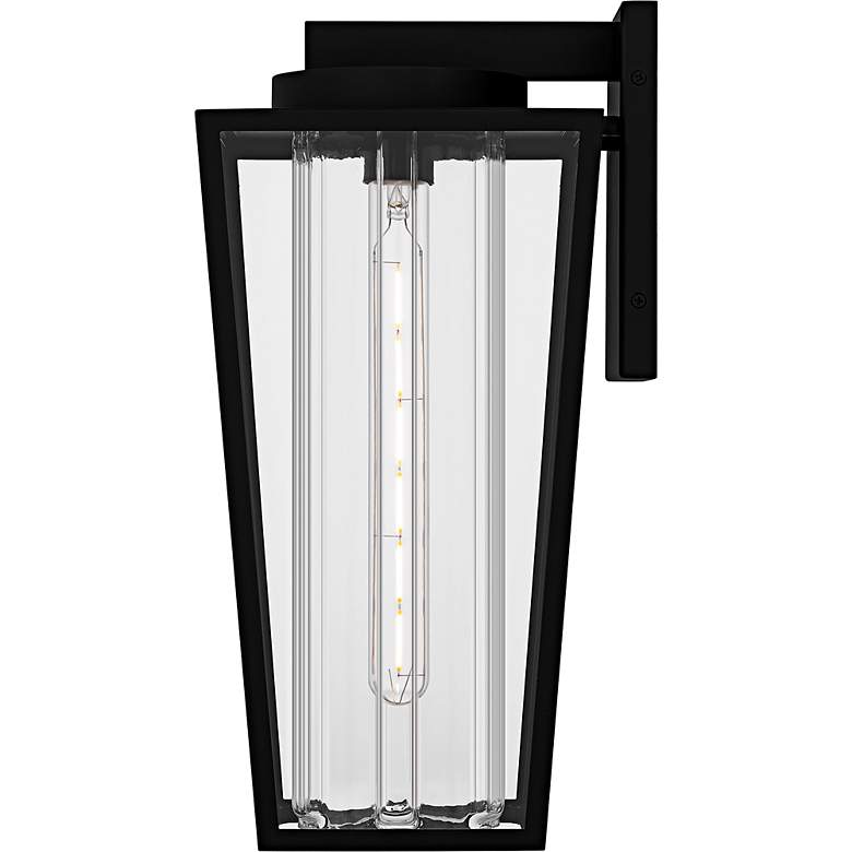 Image 4 Jett 1-Light Matte Black Outdoor Wall Lantern more views