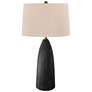 Jett 35" Matte Black Ceramic Table Lamp