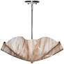 2_Jezebel 22" Wide Modern Champagne Art Glass Bowl Pendant Light