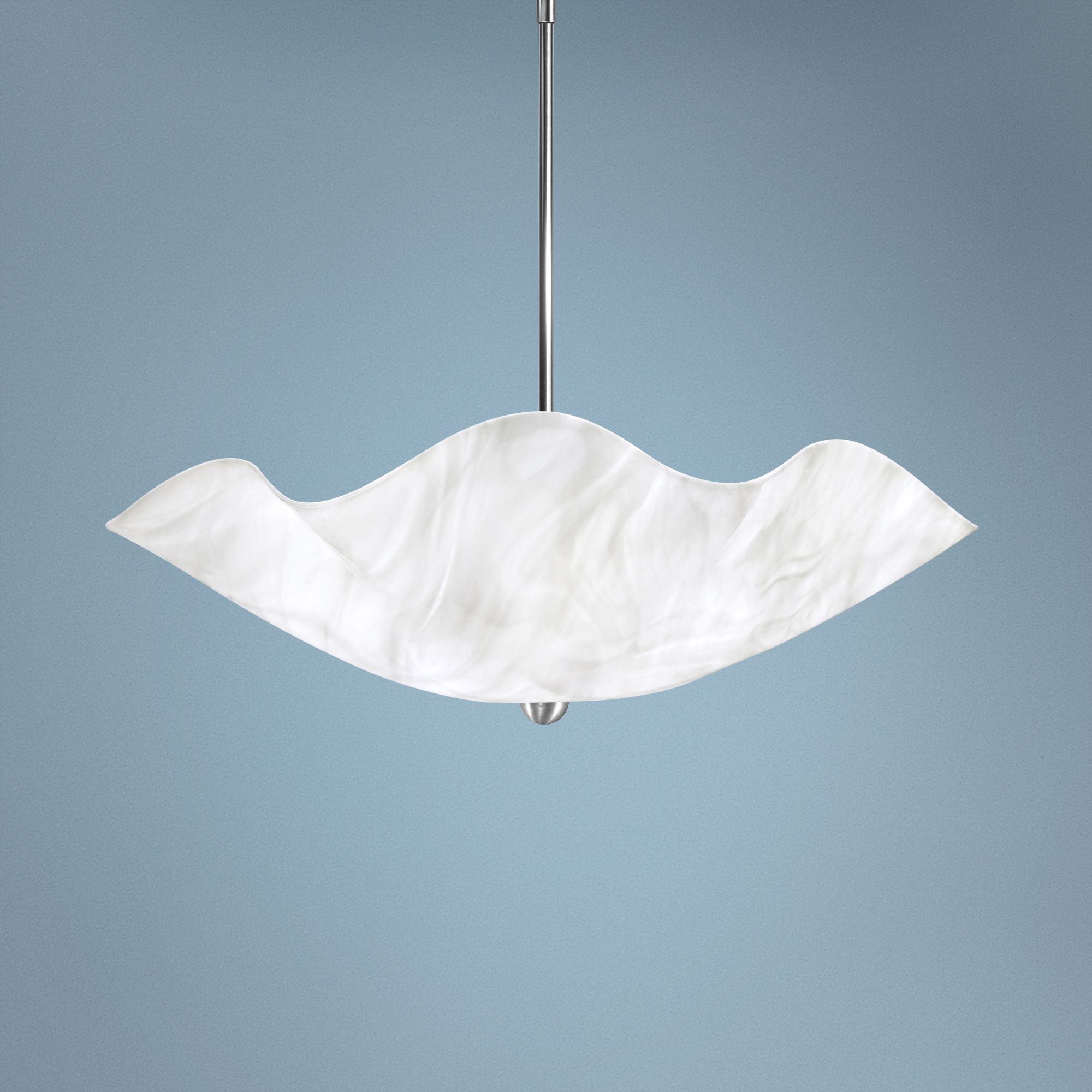 glass bowl ceiling light