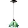 3_Jezebel Radiance Lily 8 1/2" Wide Seafoam Green Glass Pendant Light