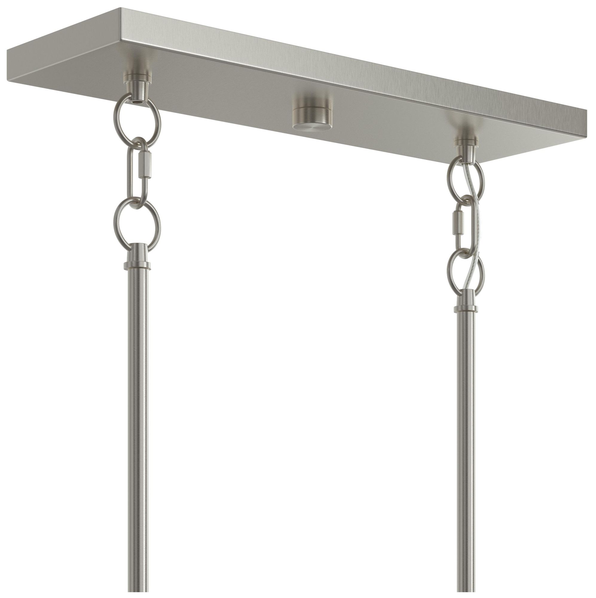 Image 7 Jheni Five-Light Linear Chandelier with Clear Glass Shades more views