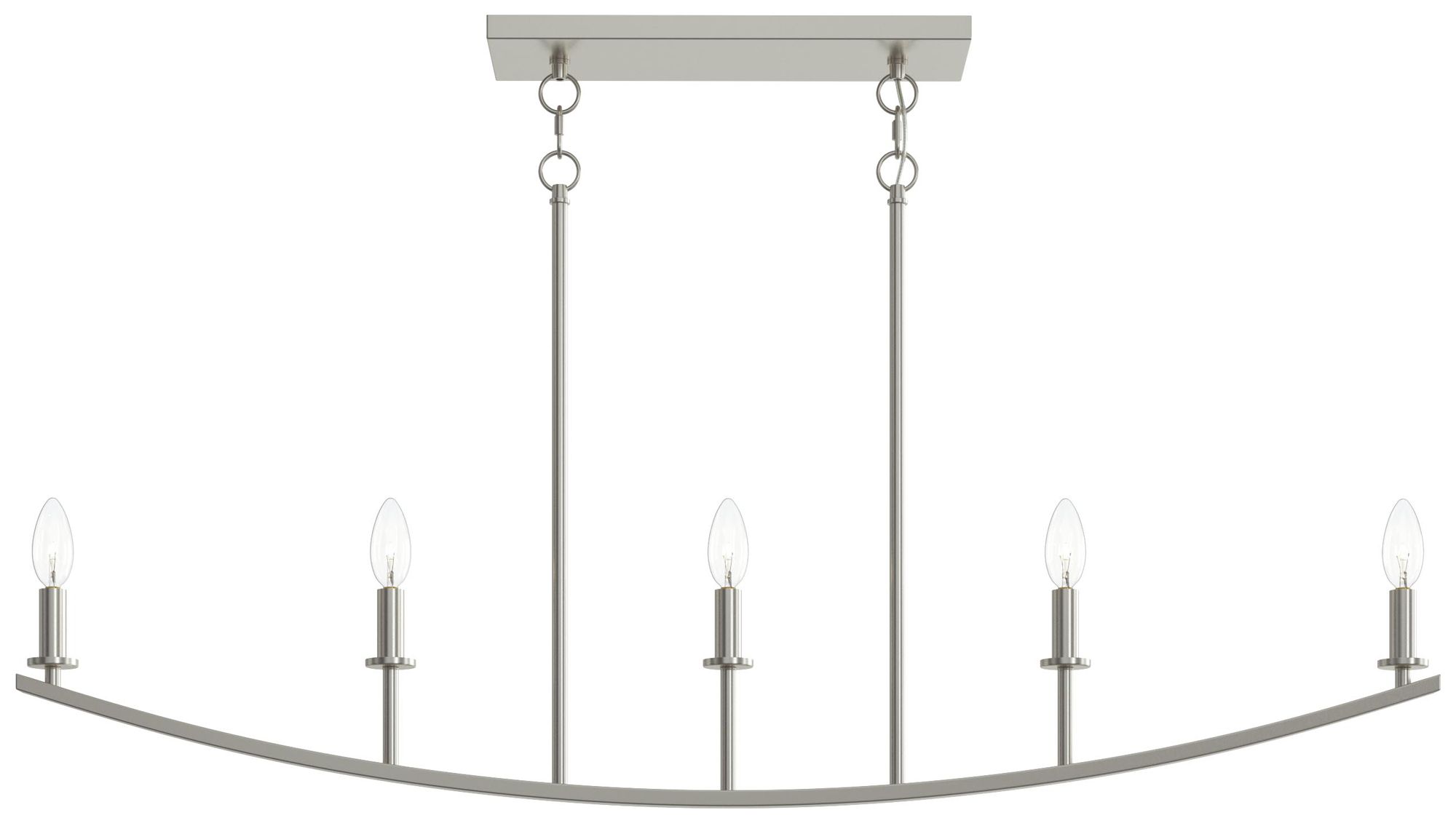 Jheni Five-Light Linear Chandelier