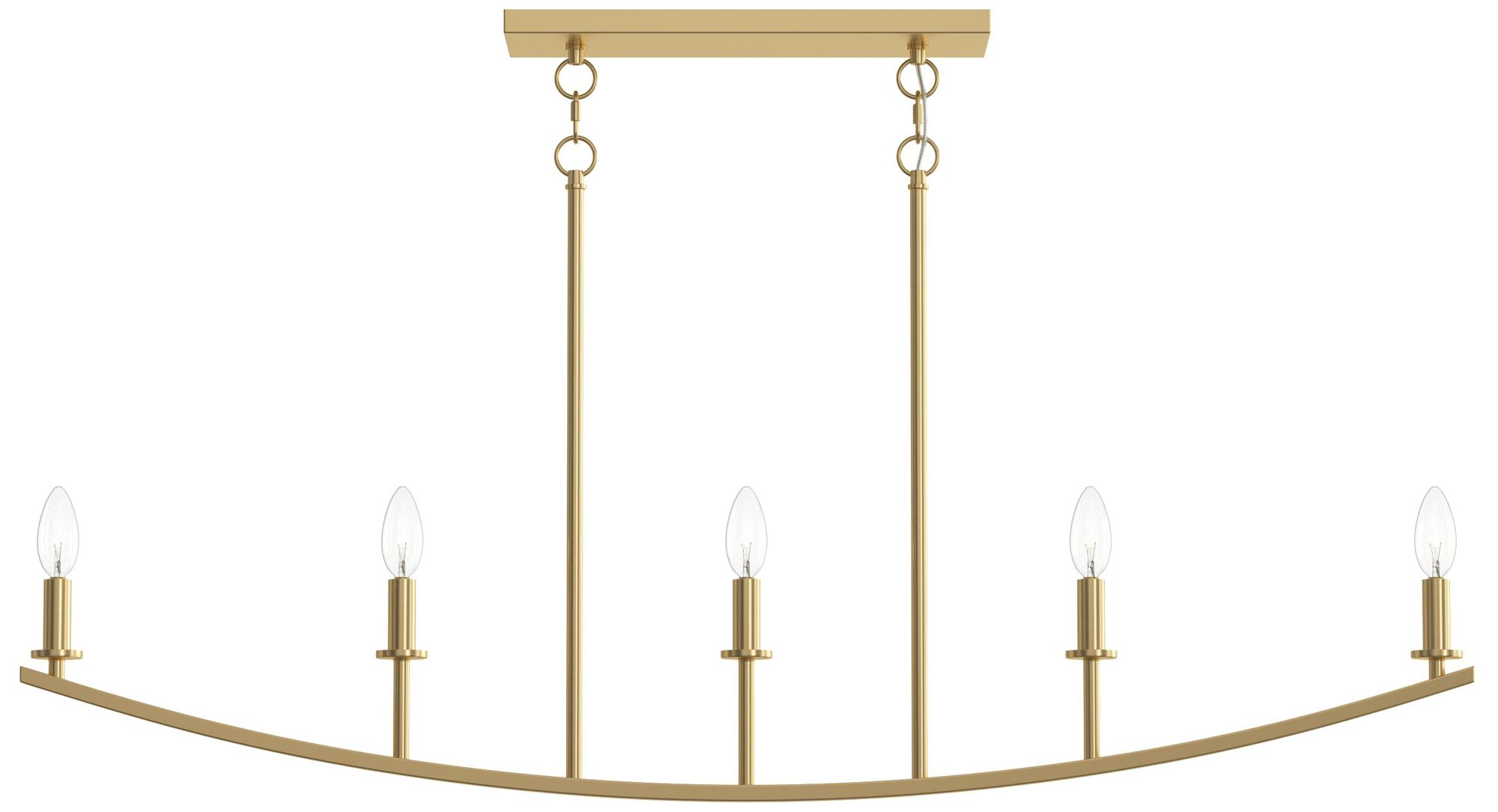 Jheni Five-Light Linear Chandelier
