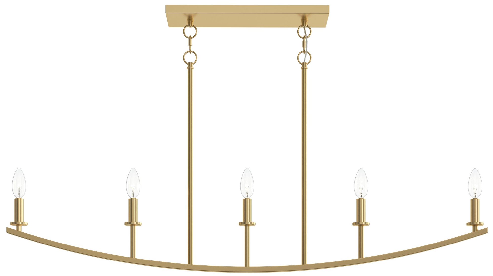 Jheni Five-Light Linear Chandelier