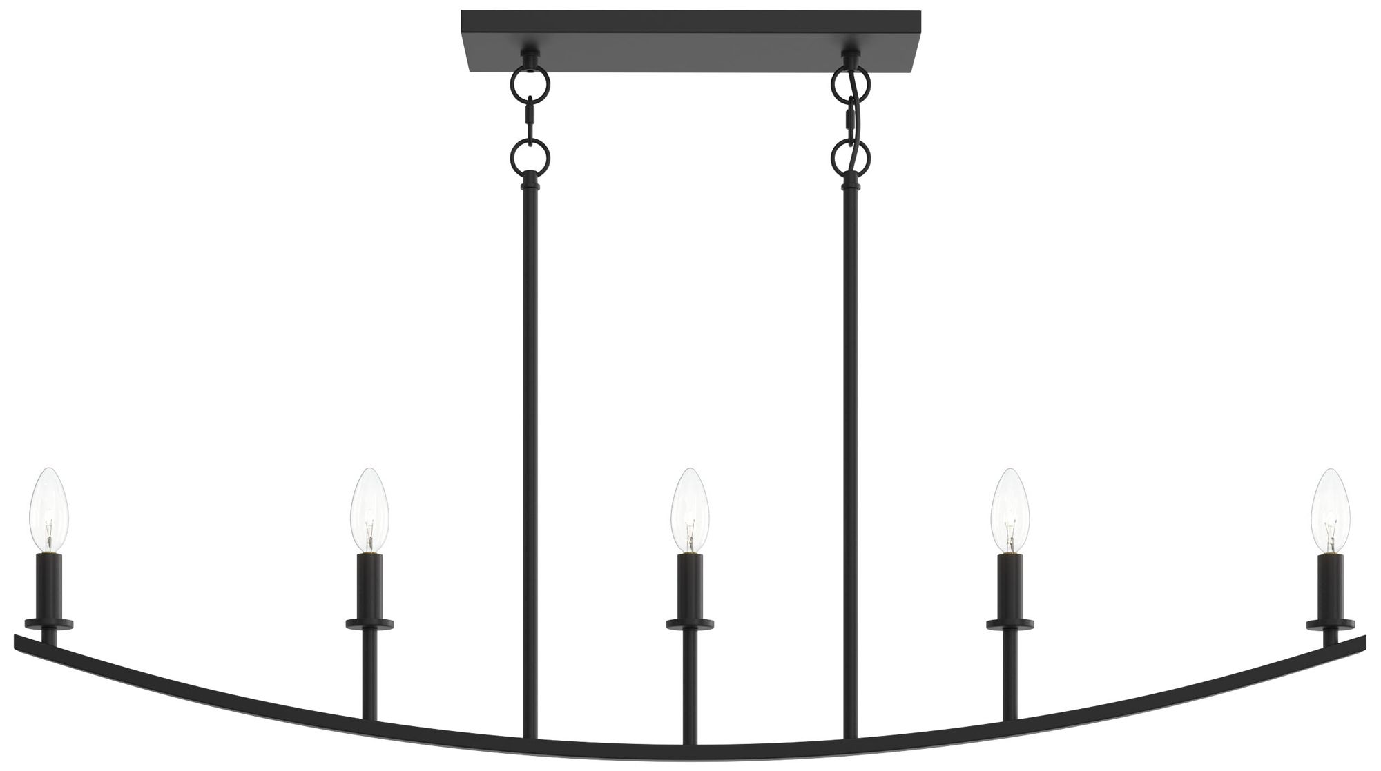 Jheni Five-Light Linear Chandelier