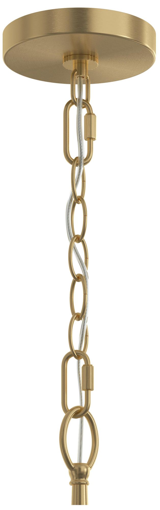 Image 7 Jheni Four-Light Chandelier with Clear Glass Shades more views