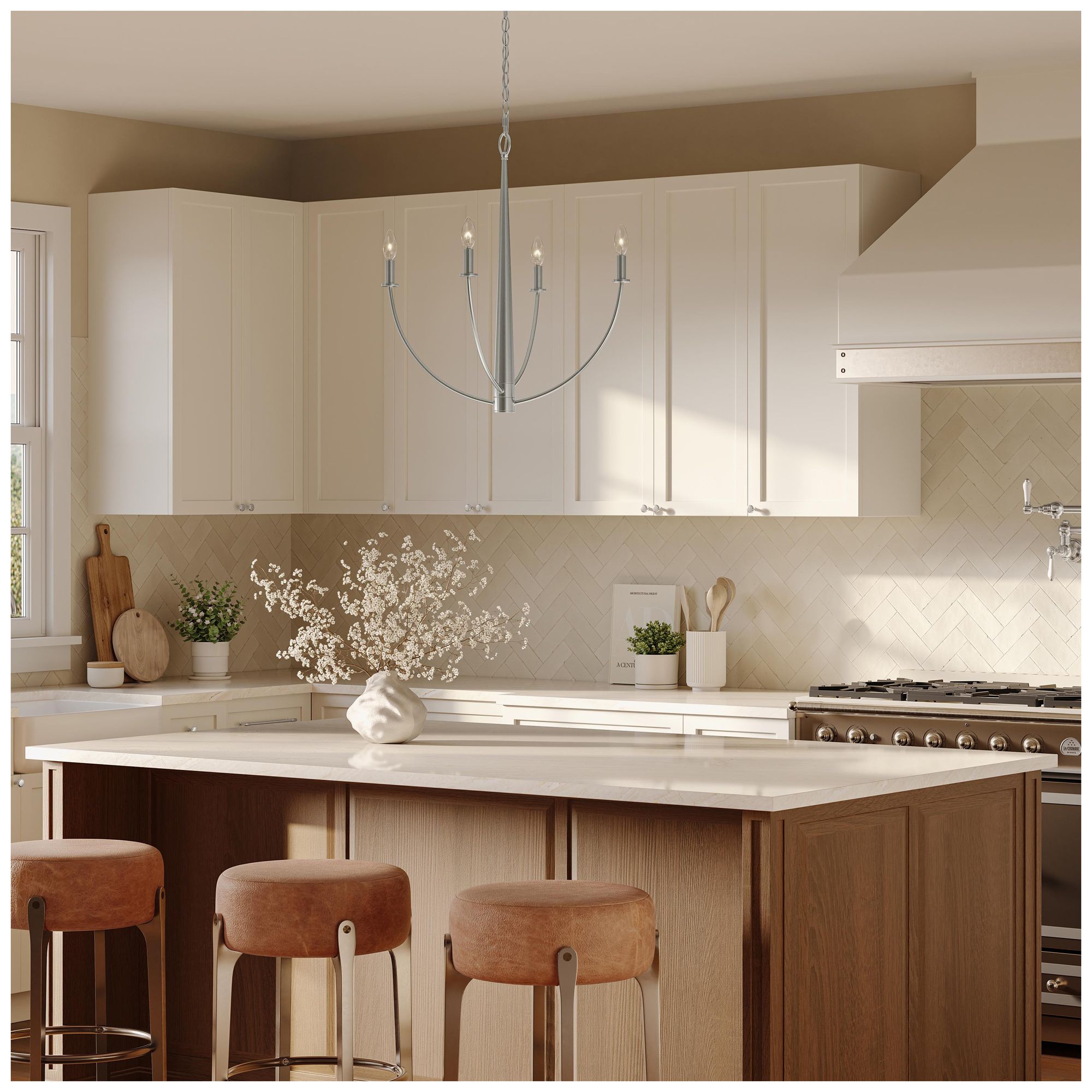 Image 3 Jheni Four-Light  Medium Chandelier more views