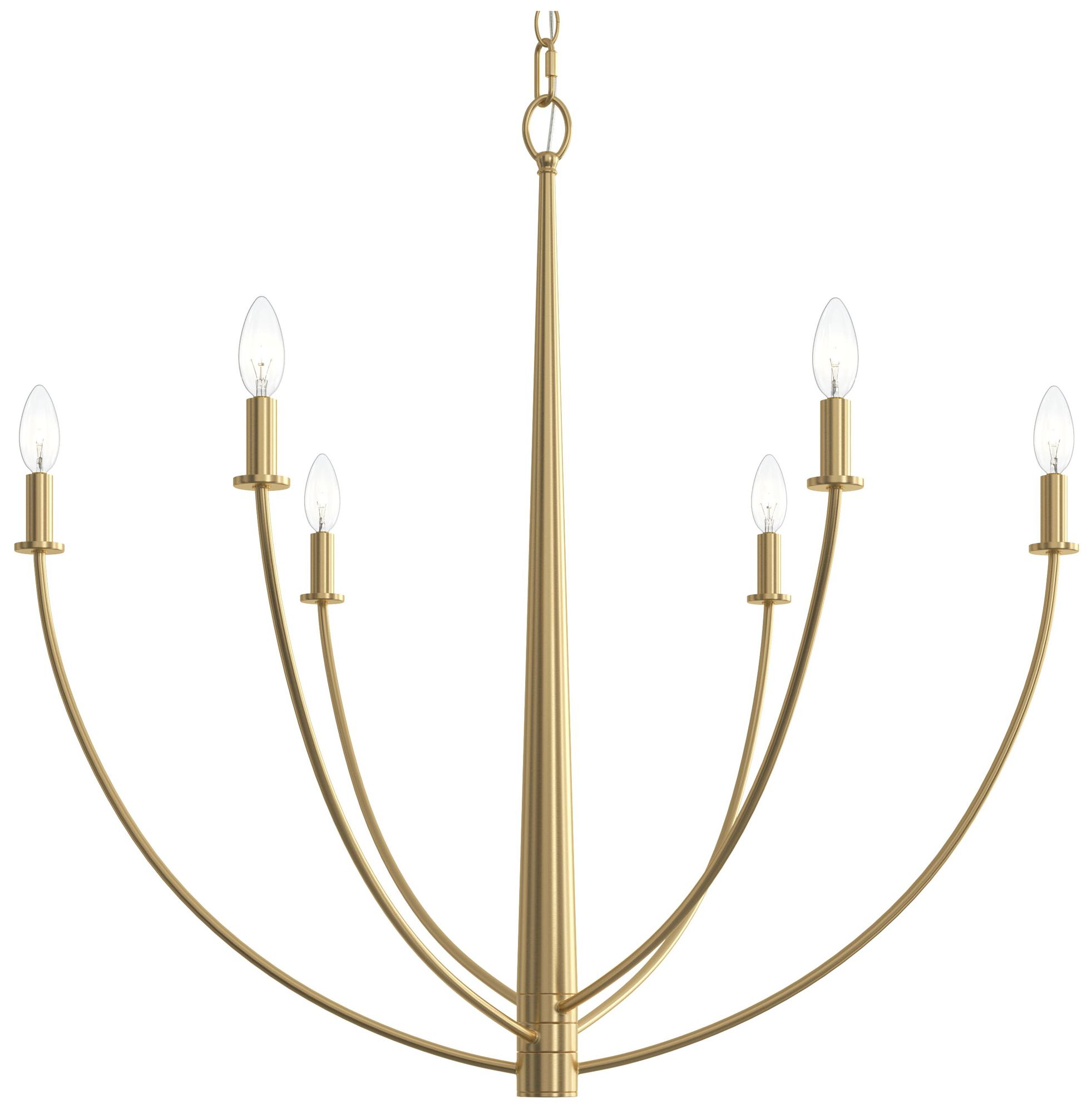 Jheni Six-Light  Large Chandelier