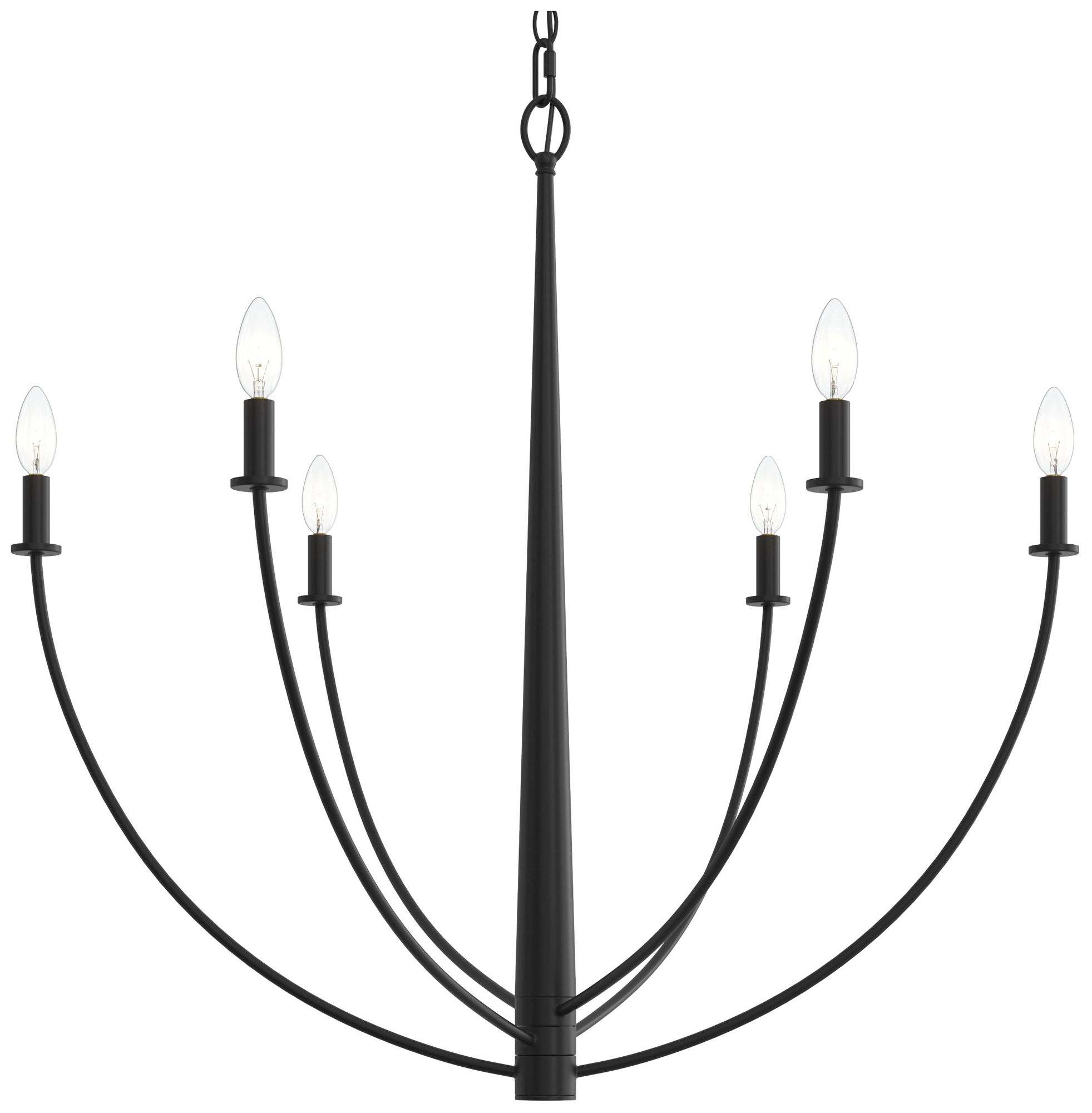 Jheni Six-Light  Large Chandelier